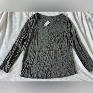 Maurices Charcoal Long Sleeve Tee